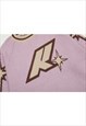 AMERICAN COLLEGE SWEATER KNITTED VARSITY JUMPER IN BLACK