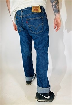 Vintage W36 L32 Levis 501 Jeans In Blue