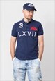 Ralph Lauren Polo shirt Y2K vintage embroidered top men