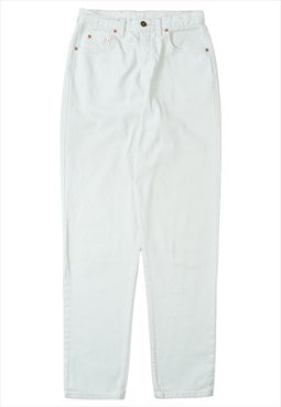 Vintage Levis 881 White Jeans Womens