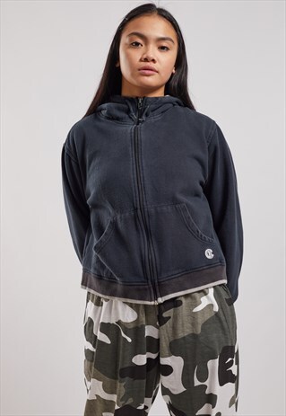 VINTAGE CHAMPION ZIP-UP HOODIE