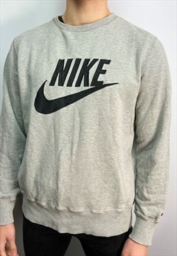 Vintage Nike sweatshirt in grey (L)