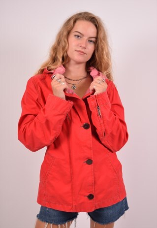 VINTAGE MURPHY & NYE WINDBREAKER JACKET RED