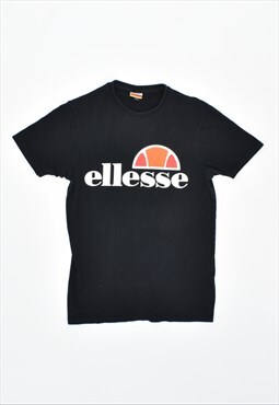 90's Ellesse T-Shirt Top Black