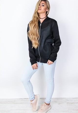 NEW MESH BOMBER JACKET