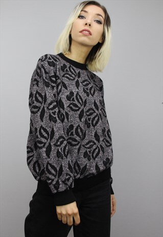 VINTAGE OVERSIZED PATTERNED JUMPER