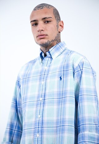 VINTAGE 80S CLASSIC POLO RALPH LAUREN SHIRT / S2661