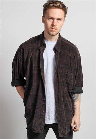 VINTAGE OVERSIZED CORDUROY SHIRT