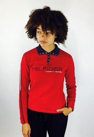 TOMMY HILFIGER EMBROIDERED JUMPER