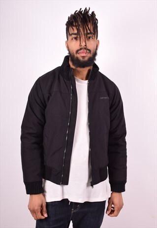 CARHARTT MENS VINTAGE JACKET SMALL BLACK 90'S