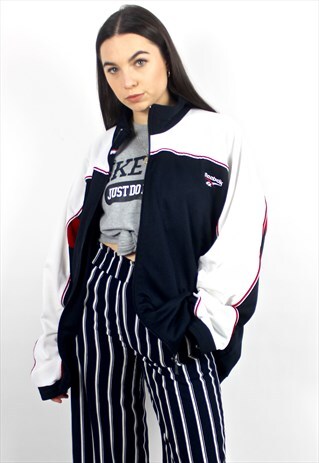 90'S RETRO OVERSIZED TRACK JACKET