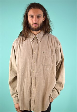 VINTAGE 90'S TOMMY HILFIGER CORDUROY SHIRT