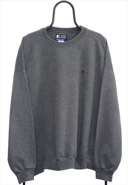 Vintage Starter Grey Sweatshirt Mens