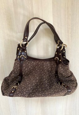 Y2K Monogram Print Handbag