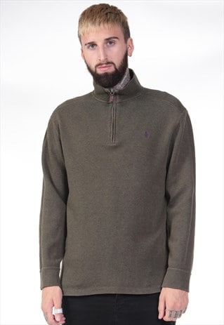 VINTAGE RALPH LAUREN 1/4 ZIP SWEATSHIRT