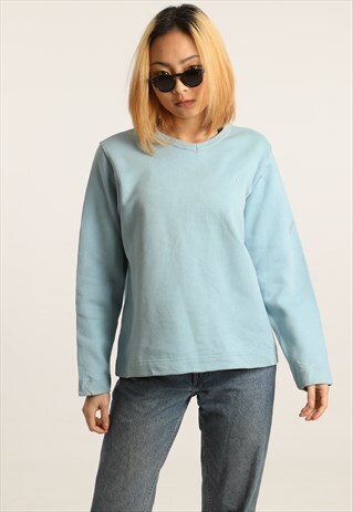 VINTAGE ADIDAS EMBROIDERED LOGO SWEATSHIRT