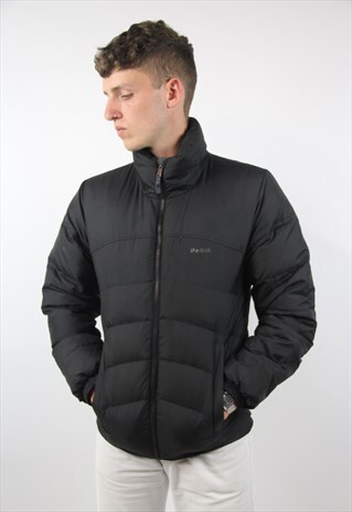 VINTAGE REEBOK BLACK PUFFER JACKET