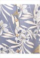 VINTAGE FOLIAGE HAWAIIAN SHIRT - M