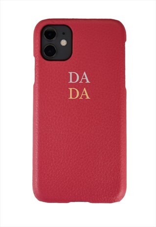 PERSONALIZED LEATHER PHONE CASE