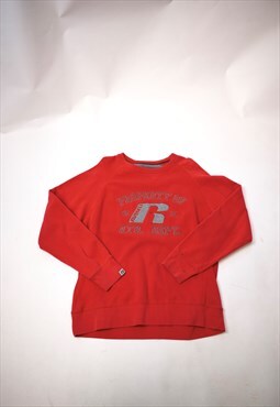 Vintage 90s Russell Athletic Red Sweatshirt