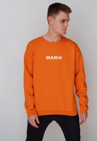 ORANGE MANIA (WHITE) SWEATSHIRT