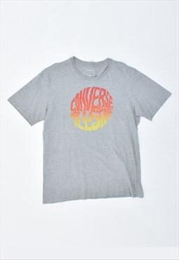Vintage 90's Converse T-Shirt Top Grey