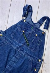 vintage denim 90s key dungarees overalls 