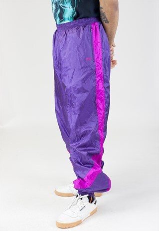 shell suit tracksuit bottoms