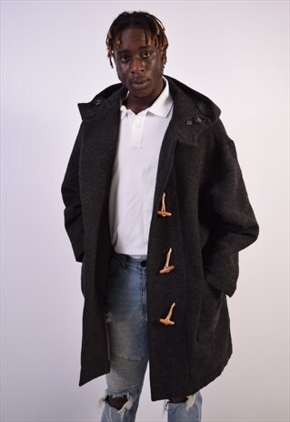 VINTAGE CERRUTI 1881 DUFFLE COAT GREY