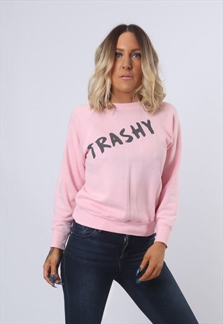 SWEATSHIRT SWEAT TOP JUMPER BICH REBORN TRASHY (FJBC)