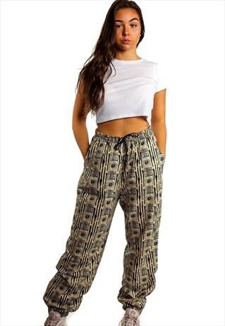 VINTAGE PATTERNED TRACKSUIT BOTTOMS TR177