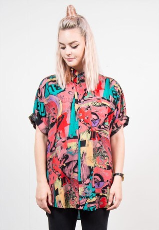 90'S CRAZY FRESH PRINCE SHORT SLEEVE SHIRT