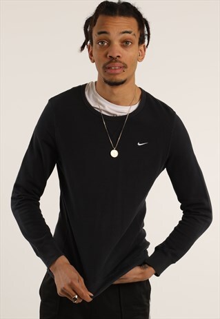 VINTAGE NIKE EMBROIDERED LOGO SWEATSHIRT