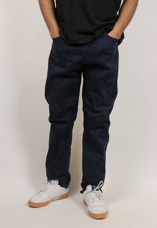 VINTAGE NAVY HUGO BOSS TROUSERS