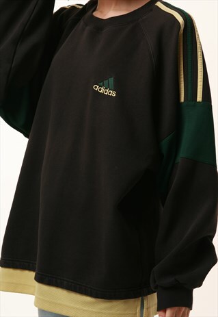 90S VINTAGE OLDSCHOOL ADIDAS COTTON SWEATSHIRT 16120