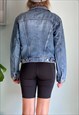 VINTAGE CROPPED DENIM JACKET