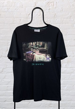 VINTAGE OFFICIAL FRIENDS T-SHIRT BLACK MEDIUM