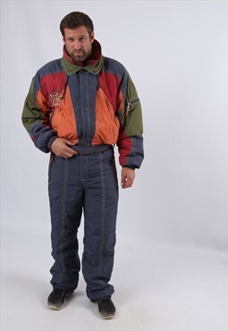 Vintage Magic Adventure Full Ski Suit TALL UK L 42-44" (E2M)