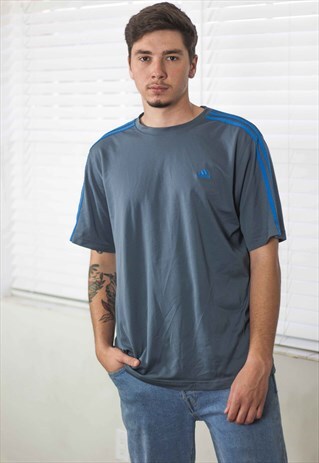 VINTAGE ADIDAS T-SHIRT LOGO 90S XL 7.1