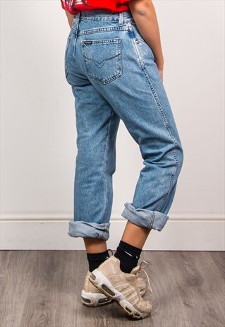 HARLEY-DAVIDSON 90'S HIGH WAIST BOOTCUT MOM JEANS