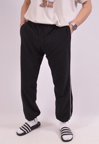 VINTAGE NIKE TRACKSUIT TROUSERS BLACK