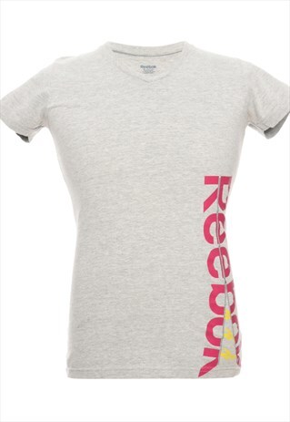 VINTAGE REEBOK PRINTED T-SHIRT - M