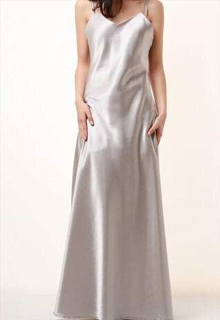 90S VINTAGE MAXI SLIP LONG DRESS 908