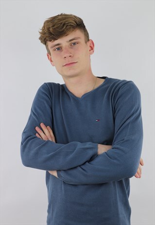 VINTAGE HILFIGER DENIM SWEATSHIRT FOR MEN