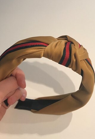 KNOT DETAIL HEADBAND.