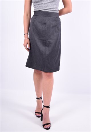 VINTAGE MOSCHINO SKIRT GREY