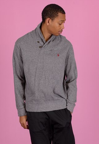 VINTAGE RALPH LAUREN 1/4 ZIP SWEATSHIRT