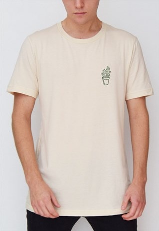 BEIGE CACTUS (GREEN) T-SHIRT