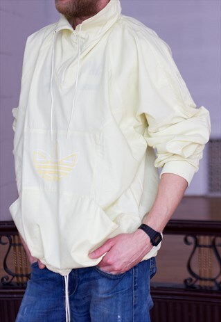 VINTAGE 80' ORIGINAL NEW ADIDAS ANORAK JACKET WITH TAGS