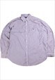 Vintage  Polo Ralph Lauren Shirt Stripped Long Sleeve Button